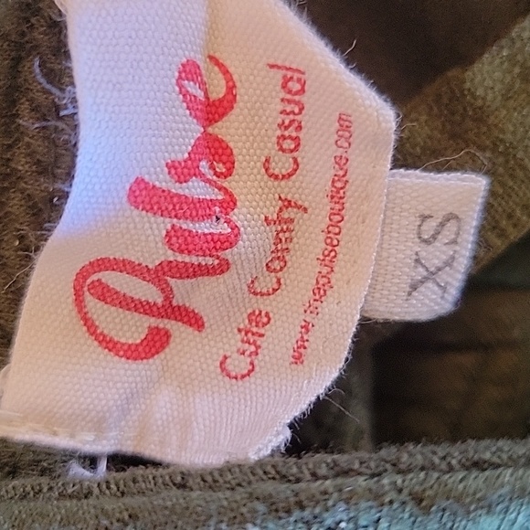 The Pulse Boutique Forest Green Quarter Zip Pullover - Picture 6 of 7